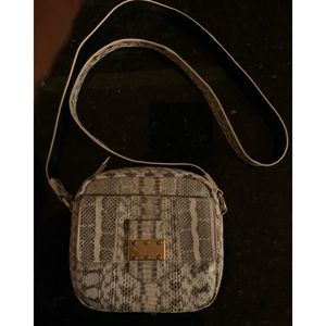 Foley & Corinna Iridescent Snakeskin Crossbody